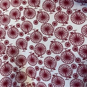 Catherine’s Bicycle Print Button Down Blouse